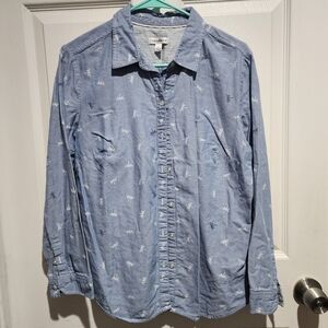 Croft & Barrow Light Blue Button Down Shirt